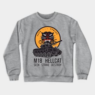 Seek Strike Destroy M18 Hellcat Crewneck Sweatshirt